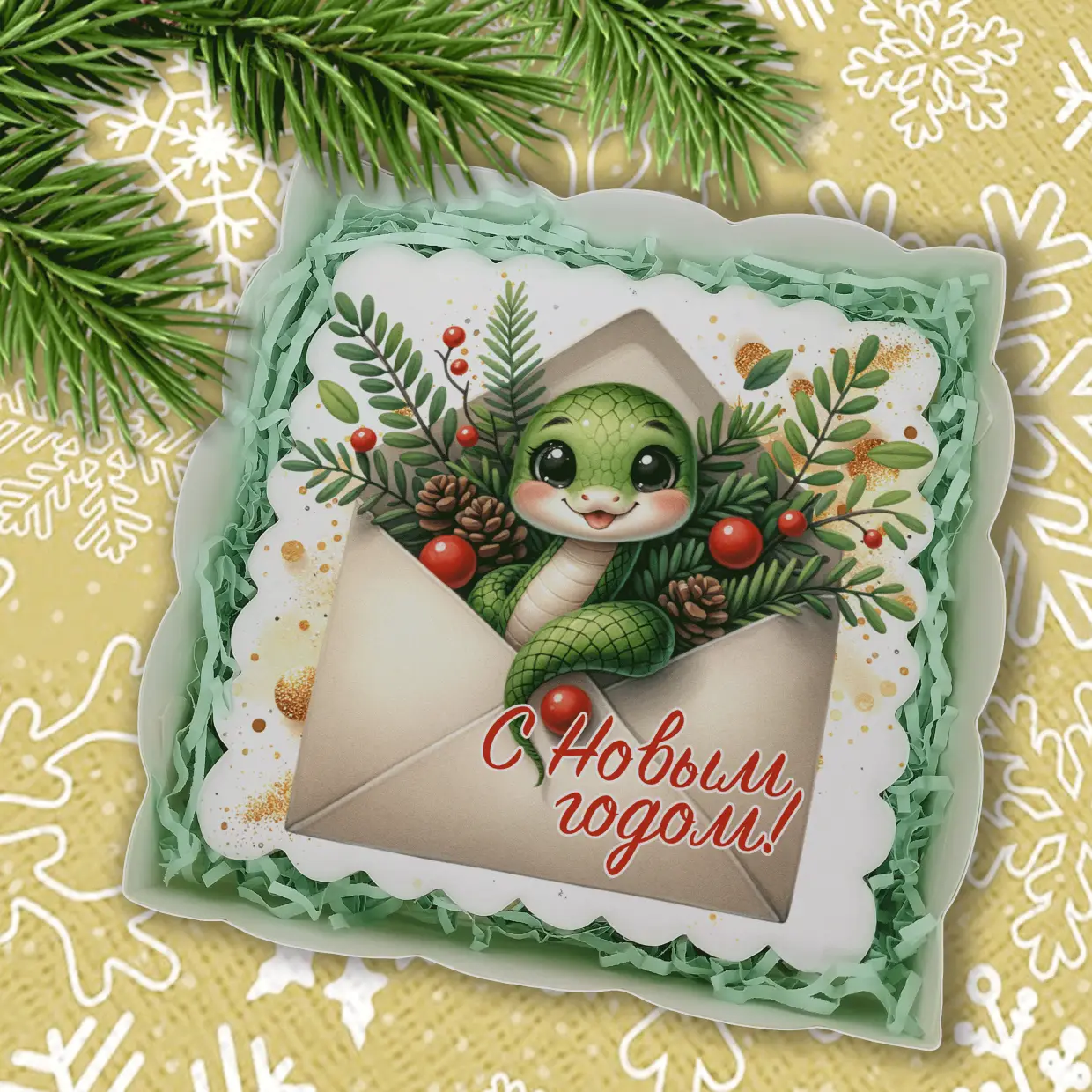 Новый Год 2025 (10-10 (Конверт))